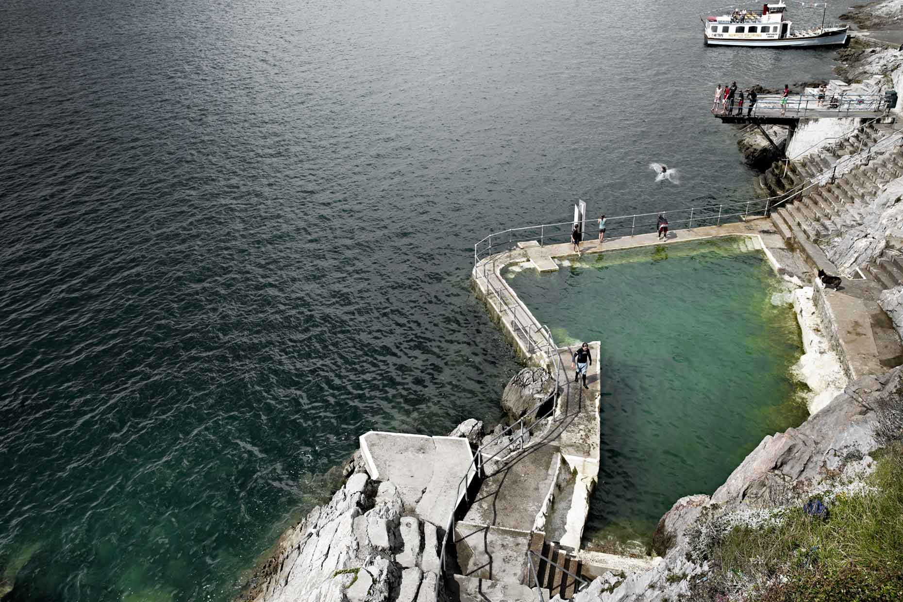 england | plymouth hoe tidal pool pools