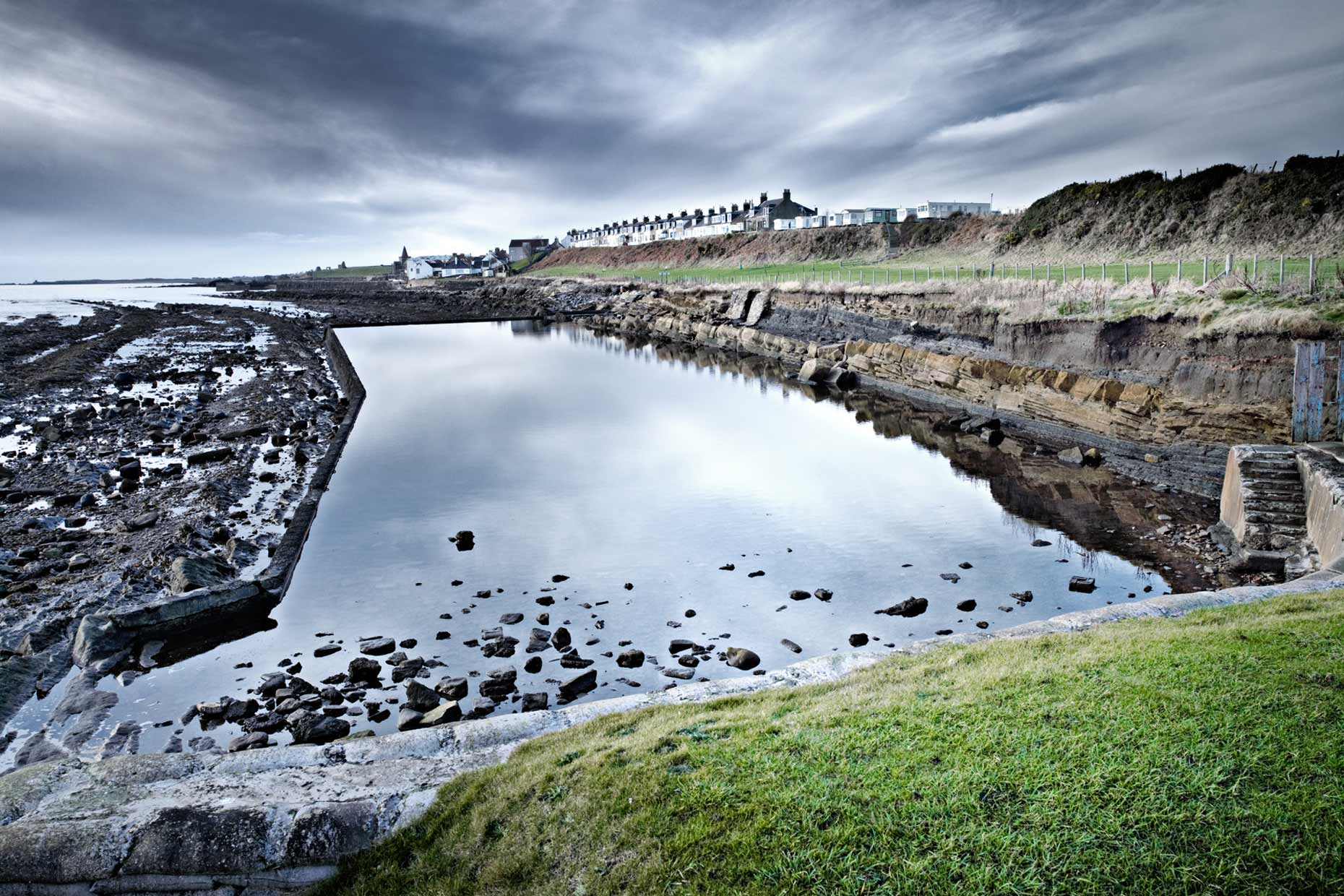 scotland | st. monans st. monans pool tidal pools